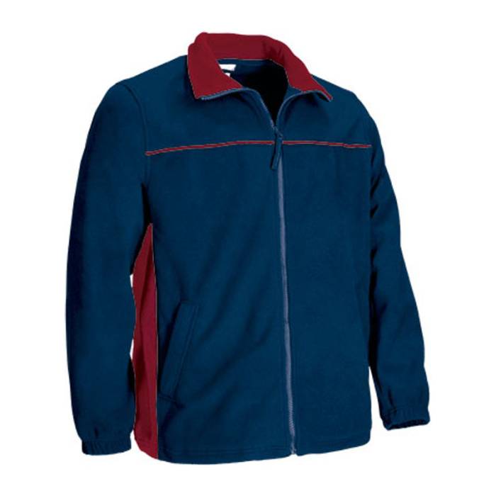 Fleece Jacket THUNDER - Orion Navy Blue-Lotto Red<br><small>EA-FPVATHUMR20</small>