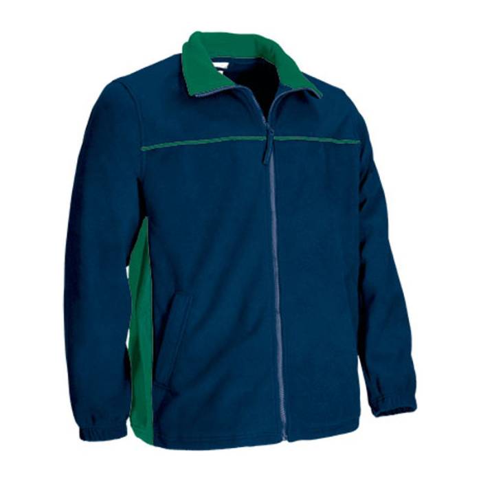 Fleece Jacket THUNDER - Orion Navy Blue-Kelly Green<br><small>EA-FPVATHUMV20</small>