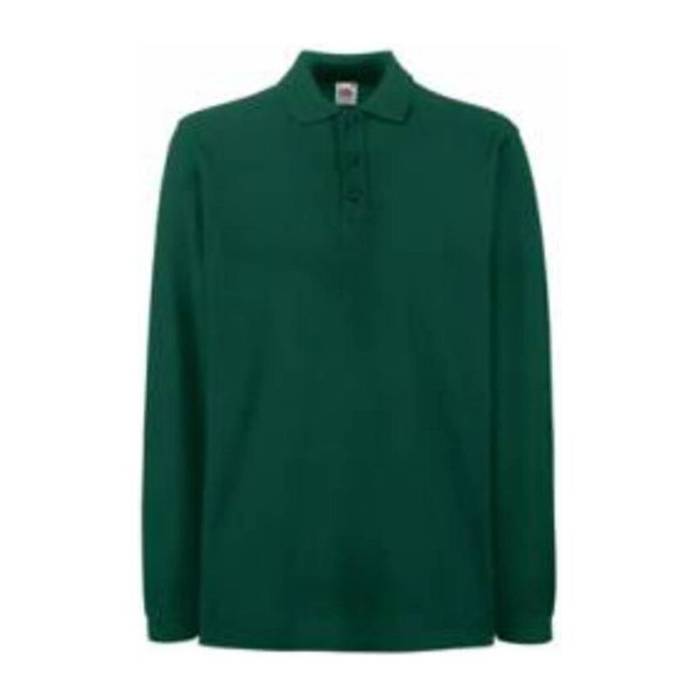 PREMIUM LONG SLEEVE POLO - Forest Green<br><small>EA-FU240607</small>