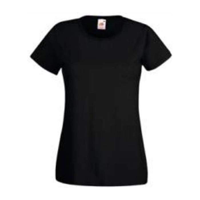 LADY-FIT VALUEWEIGHT T - Black<br><small>EA-FU780310</small>