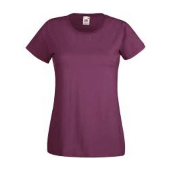 LADY-FIT VALUEWEIGHT T - Burgundy<br><small>EA-FU780806</small>