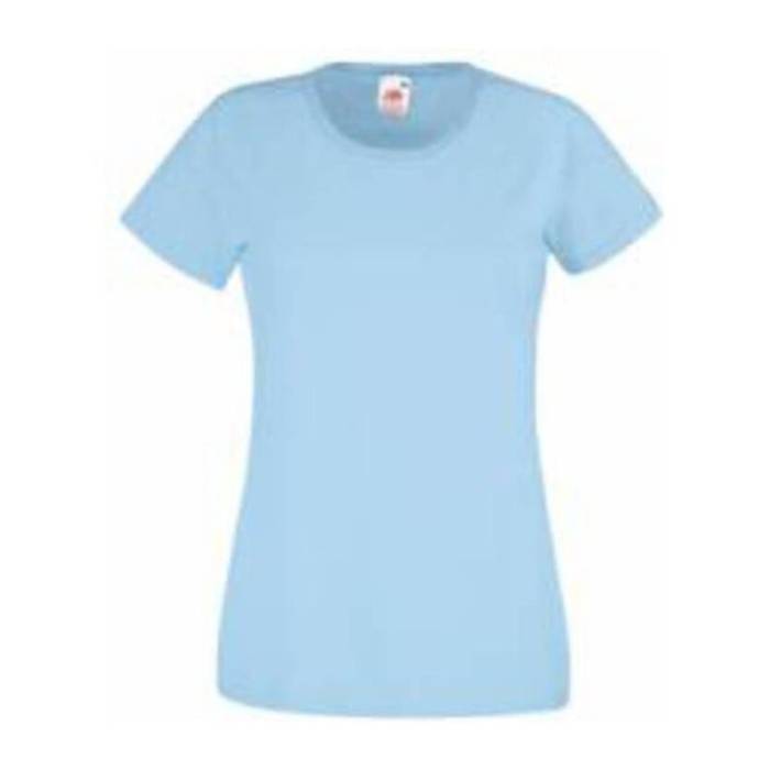 LADY-FIT VALUEWEIGHT T - Sky Blue<br><small>EA-FU781206</small>