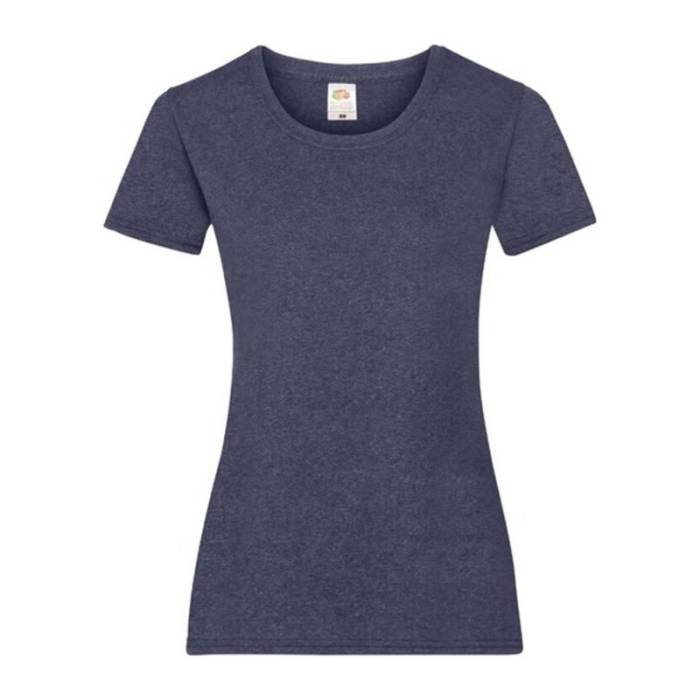 LADY-FIT VALUEWEIGHT T - Vintage Heather Navy<br><small>EA-FU783406</small>