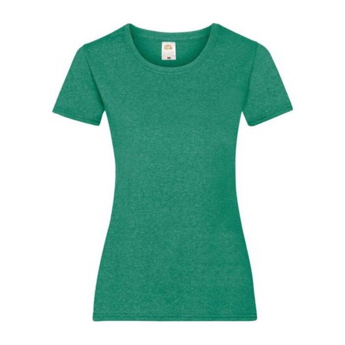 LADY-FIT VALUEWEIGHT T - Retro Heather Green<br><small>EA-FU785606</small>