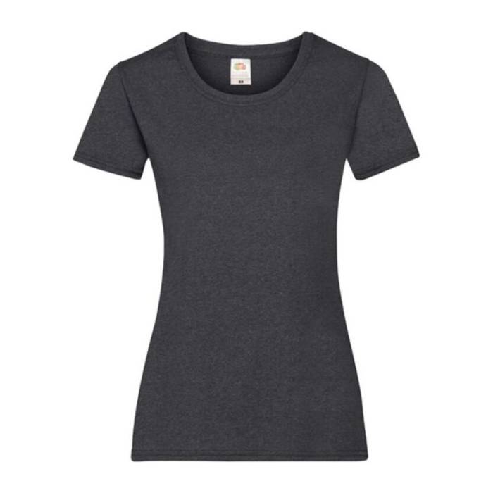 LADY-FIT VALUEWEIGHT T - Dark Heather Grey<br><small>EA-FU786706</small>