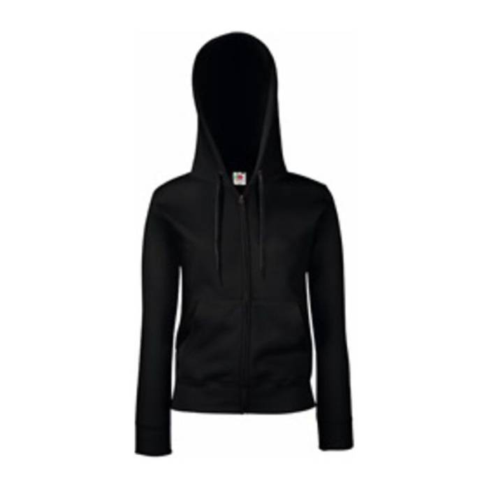 LADY FIT HOODED JACKET - Black<br><small>EA-FU840306</small>