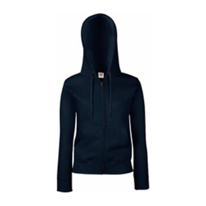 LADY FIT HOODED JACKET - Deep Navy<br><small>EA-FU843908</small>