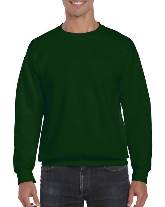 DRYBLEND® ADULT CREWNECK SWEATSHIRT - Forest Green<br><small>EA-GI12000FO-2XL</small>