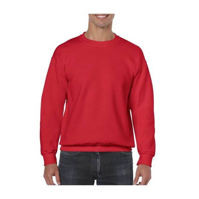 HEAVY BLEND™ ADULT CREWNECK SWEATSHIRT - Red<br><small>EA-GI18000RE-M</small>