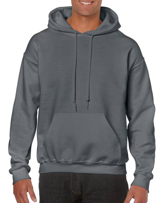 HEAVY BLEND™ ADULT HOODED SWEATSHIRT - Charcoal<br><small>EA-GI18500CH-L</small>