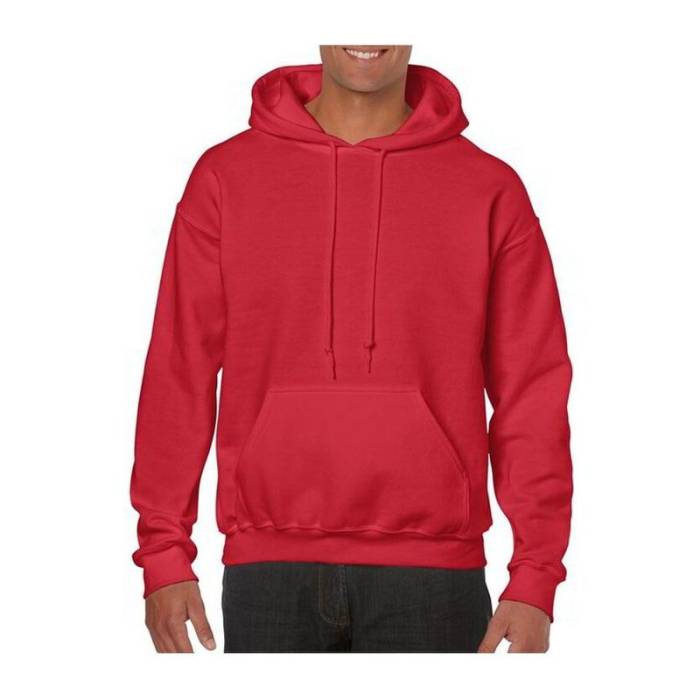 HEAVY BLEND™ ADULT HOODED SWEATSHIRT - Red<br><small>EA-GI18500RE-2XL</small>