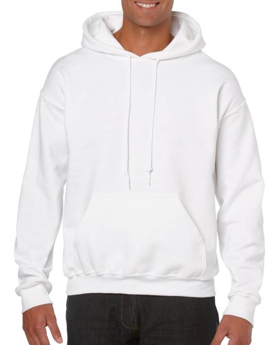 HEAVY BLEND™ ADULT HOODED SWEATSHIRT - White<br><small>EA-GI18500WH-2XL</small>