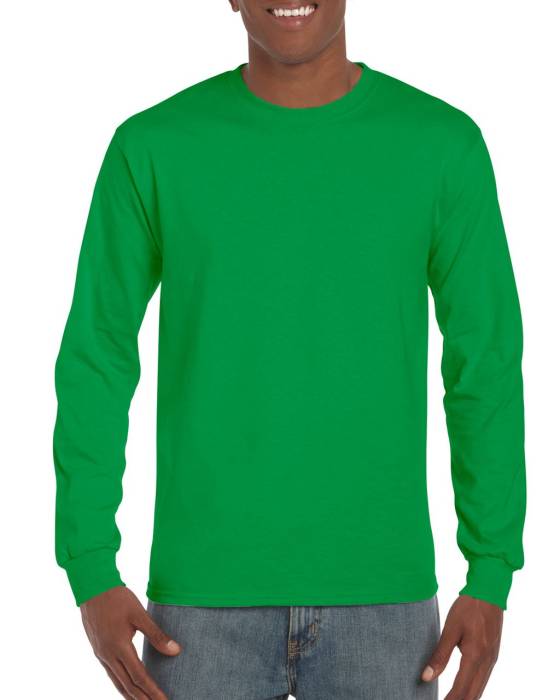 ULTRA COTTON™ FELNŐTT HOSSZÚ UJJÚ PÓLÓ - Irish Green<br><small>EA-GI2400IG-2XL</small>