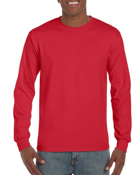 ULTRA COTTON™ FELNŐTT HOSSZÚ UJJÚ PÓLÓ - Red<br><small>EA-GI2400RE-2XL</small>