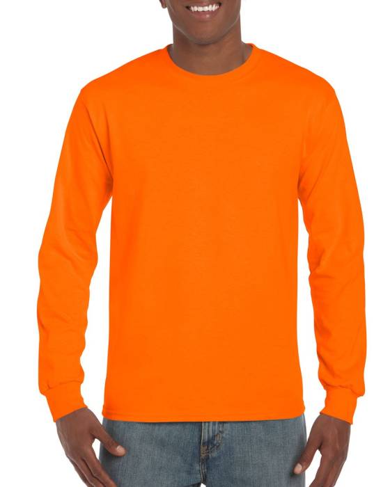 ULTRA COTTON™ FELNŐTT HOSSZÚ UJJÚ PÓLÓ - S.Orange<br><small>EA-GI2400SFO-S</small>