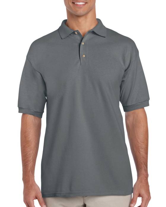ULTRA COTTON™ ADULT PIQUE POLO SHIRT - Charcoal<br><small>EA-GI3800CH-S</small>