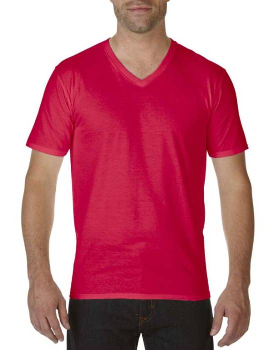 PREMIUM COTTON® FELNŐTT V-NYAKÚ PÓLÓ - Red<br><small>EA-GI41V00RE-2XL</small>