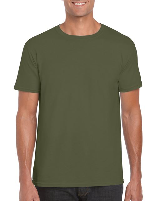 SOFTSTYLE® FELNŐTT PÓLÓ - Military Green<br><small>EA-GI64000MI-4XL</small>