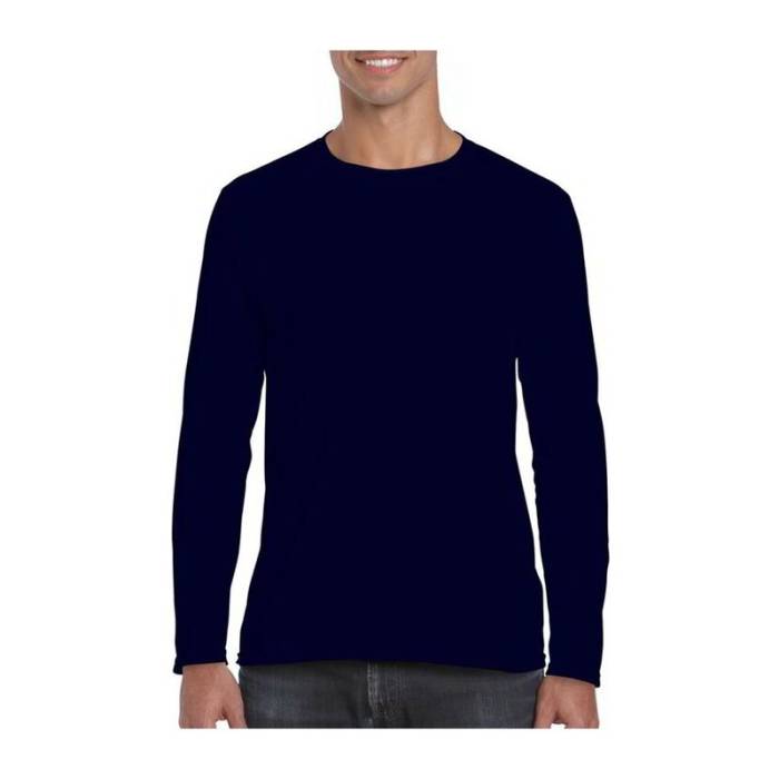 SOFTSTYLE® FELNŐTT HOSSZÚ UJJÚ PÓLÓ - Navy<br><small>EA-GI64400NV-2XL</small>