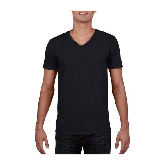 SOFTSTYLE® FELNŐTT V-NYAKÚ PÓLÓ - Black<br><small>EA-GI64V00BL-2XL</small>