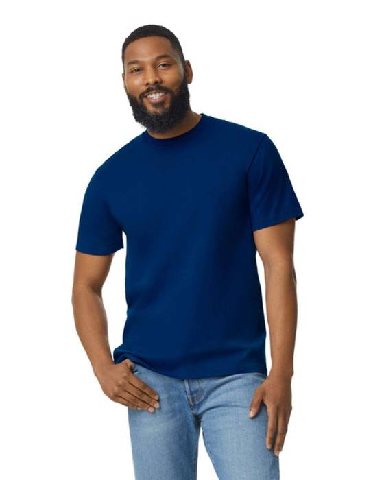 Softstyle® Midweight Adult T-Shirt - Navy<br><small>EA-GI65000NV-2XL</small>