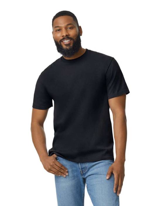 Softstyle® Midweight Adult T-Shirt - Pitch Black<br><small>EA-GI65000PBL-2XL</small>