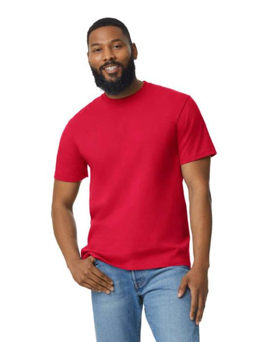 Softstyle® Midweight Adult T-Shirt - Red<br><small>EA-GI65000RE-2XL</small>