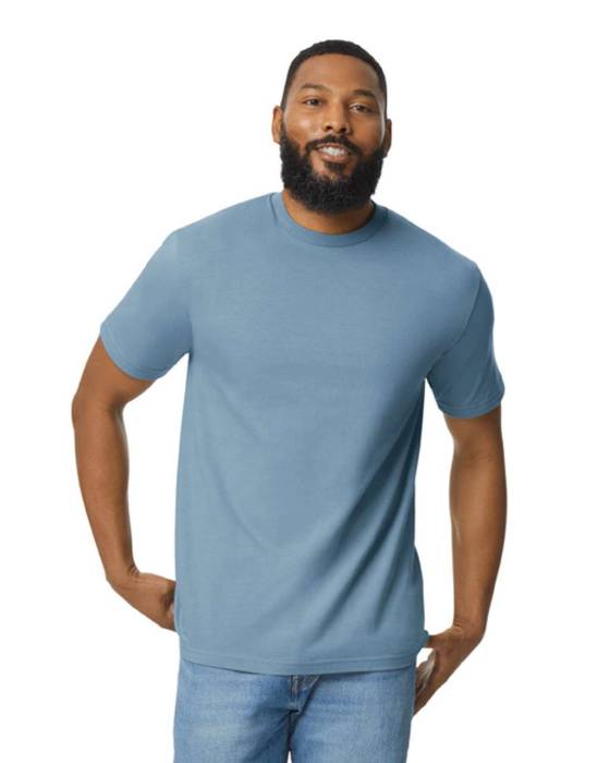 Softstyle® Midweight Adult T-Shirt - Stone Blue<br><small>EA-GI65000ST-2XL</small>