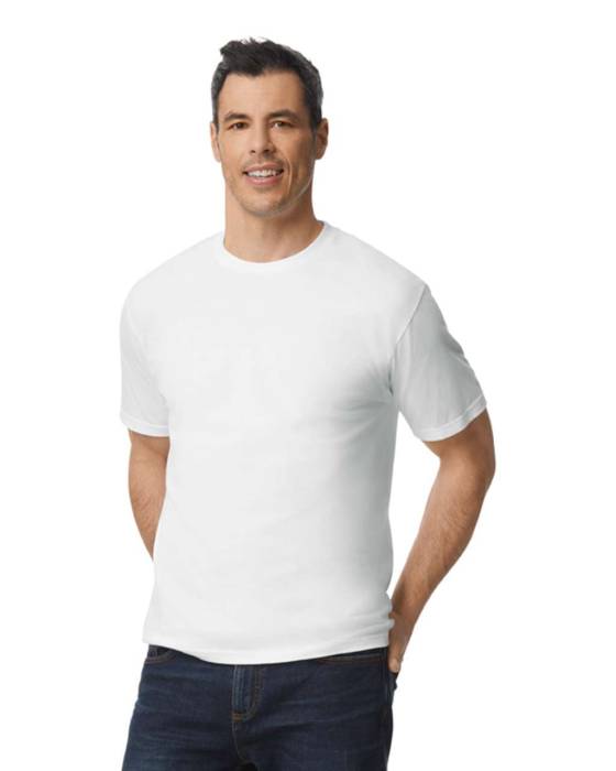 Softstyle® Midweight Adult T-Shirt - White<br><small>EA-GI65000WH-L</small>
