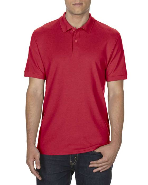 DRYBLEND® ADULT DOUBLE PIQUÉ POLO - Red<br><small>EA-GI75800RE-3XL</small>