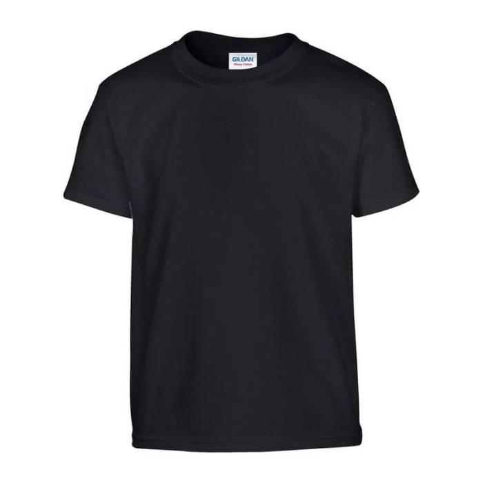 HEAVY COTTON YOUTH T-SHIRT - Black<br><small>EA-GIB5000BL-L</small>