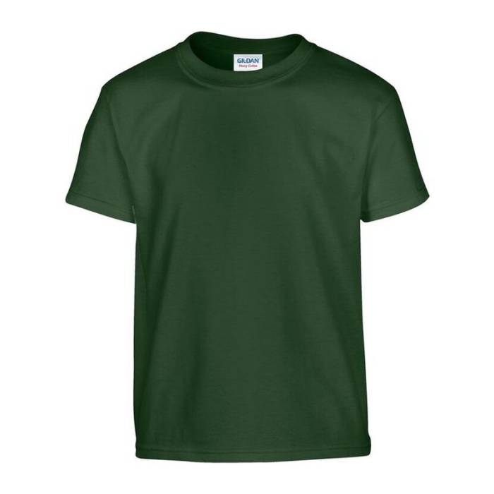 HEAVY COTTON YOUTH T-SHIRT - Forest Green<br><small>EA-GIB5000FO-L</small>