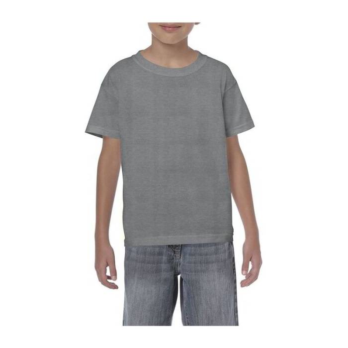 HEAVY COTTON YOUTH T-SHIRT - Graphite Heather<br><small>EA-GIB5000GPH-XL</small>