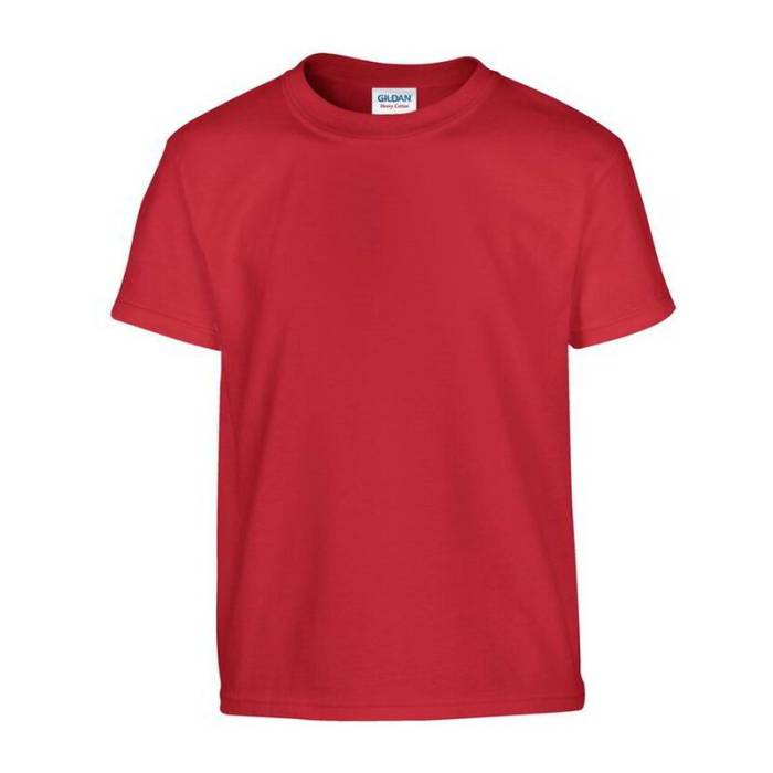 HEAVY COTTON YOUTH T-SHIRT - Red<br><small>EA-GIB5000RE-L</small>