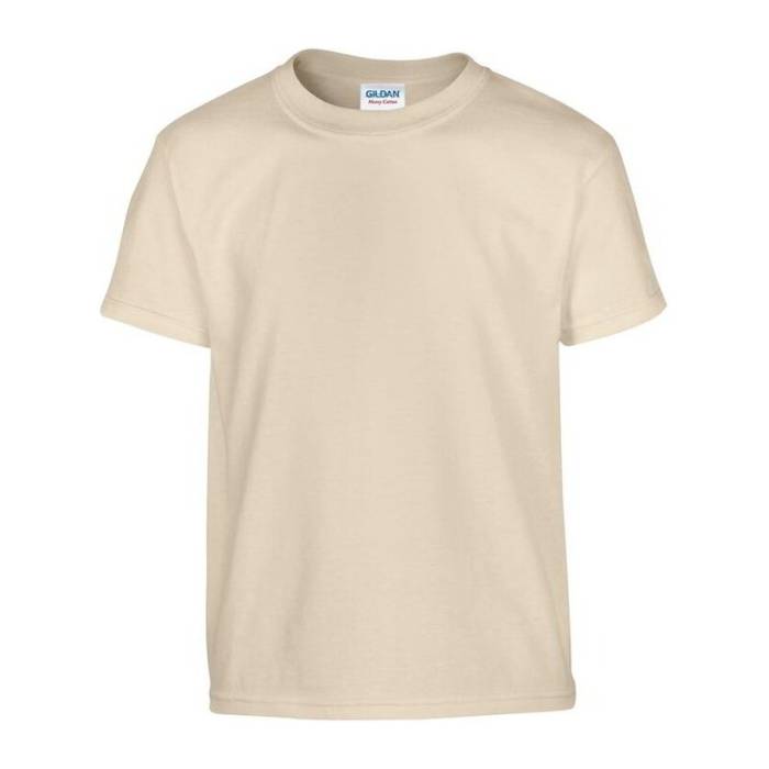 HEAVY COTTON YOUTH T-SHIRT - Sand<br><small>EA-GIB5000SA-L</small>