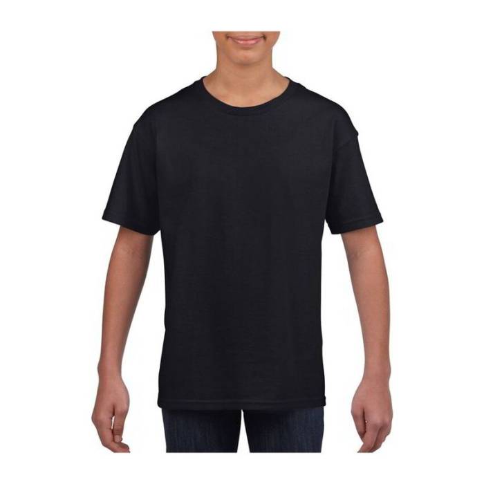 SOFTSTYLE® YOUTH T-SHIRT - Black<br><small>EA-GIB64000BL-M</small>