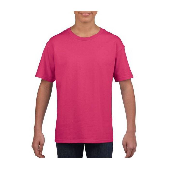 SOFTSTYLE® YOUTH T-SHIRT - Heliconia<br><small>EA-GIB64000HE-L</small>