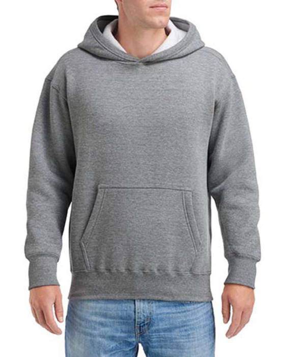 HAMMER ADULT HOODED SWEATSHIRT - Graphite Heather<br><small>EA-GIHF500GPH-2XL</small>