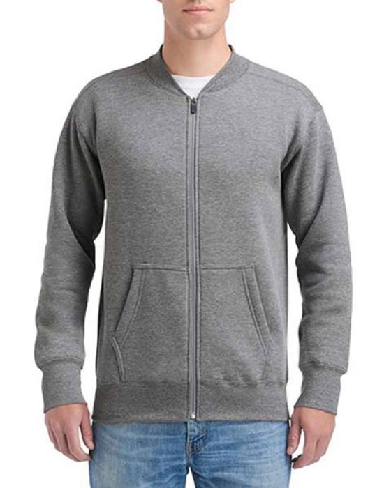 HAMMER ADULT FULL ZIP JACKET - Graphite Heather<br><small>EA-GIHF700GPH-2XL</small>