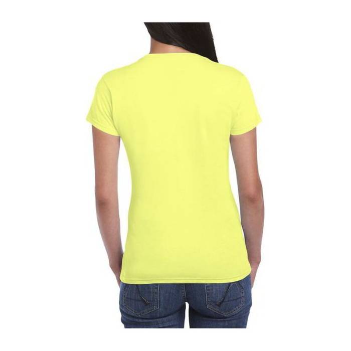 SOFTSTYLE® LADIES T-SHIRT - Cornsilk<br><small>EA-GIL64000CNS-2XL</small>