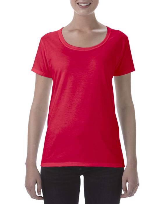 SOFTSTYLE® NŐI DEEP SCOOP PÓLÓ - Red<br><small>EA-GIL64550RE-2XL</small>