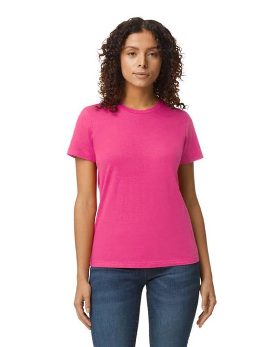 Softstyle® Midweight Women`S T-Shirt - Heliconia<br><small>EA-GIL65000HE-2XL</small>