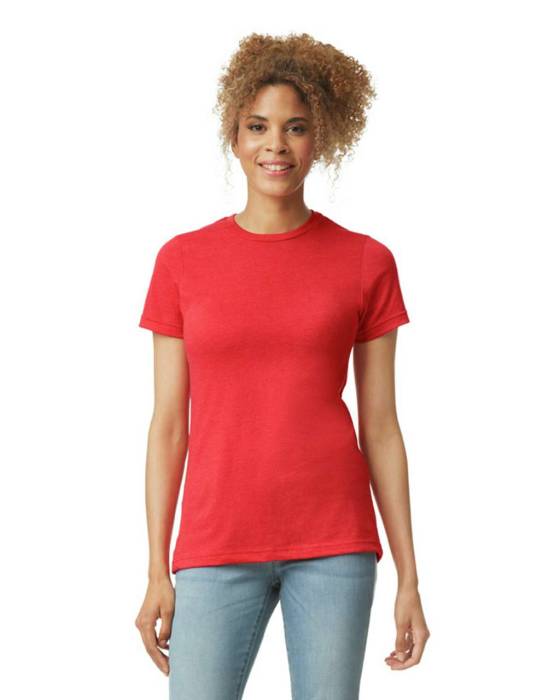 Softstyle® Cvc Women`S T-Shirt - Red Mist<br><small>EA-GIL67000REM-2XL</small>