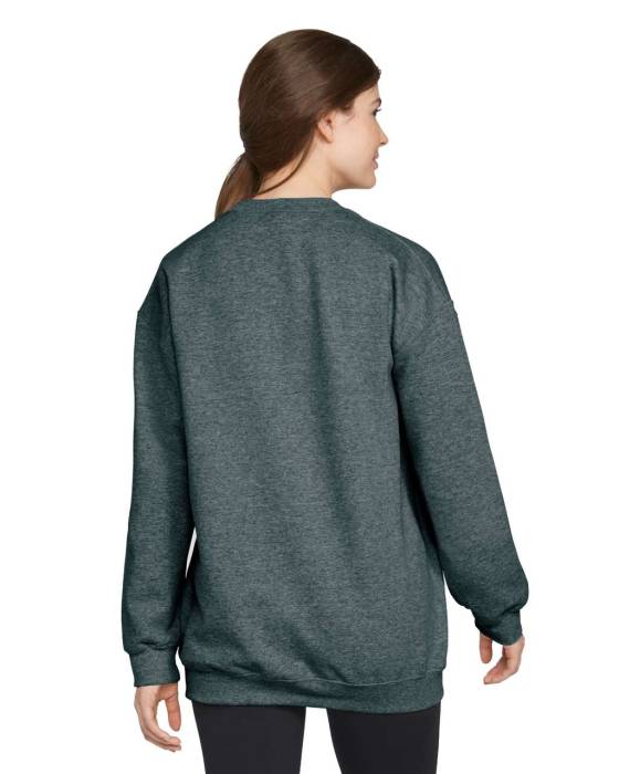 Softstyle® Midweight Fleece Adult Crewneck - Dark Heather<br><small>EA-GISF000DH-3XL</small>