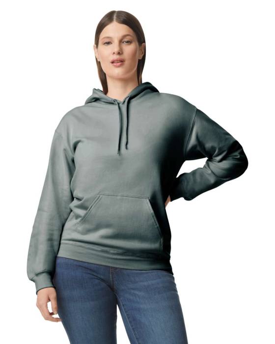 Softstyle® Midweight Fleece Adult Hoodie - Dark Heather<br><small>EA-GISF500DH-2XL</small>