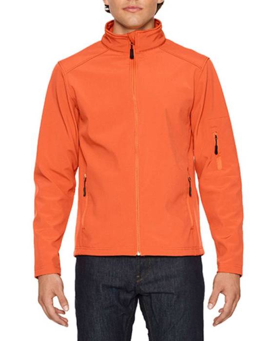 HAMMER UNISEX SOFTSHELL JACKET - Orange<br><small>EA-GISS800OR-2XL</small>