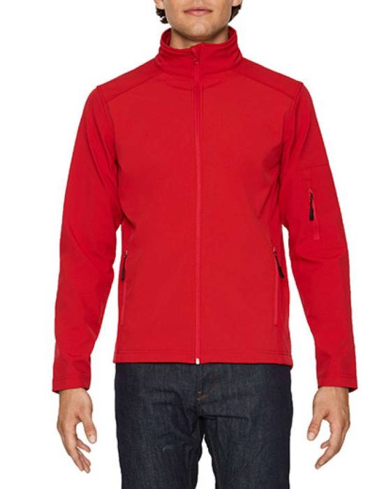 HAMMER UNISEX SOFTSHELL JACKET - Red<br><small>EA-GISS800RE-2XL</small>