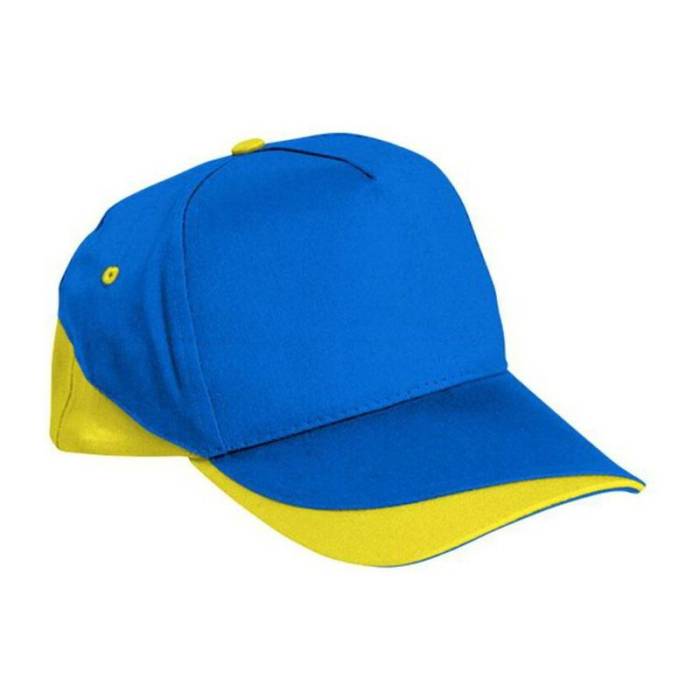 Fort baseballsapka - Royal Blue-Lemon Yellow<br><small>EA-GOVAFORRA01</small>