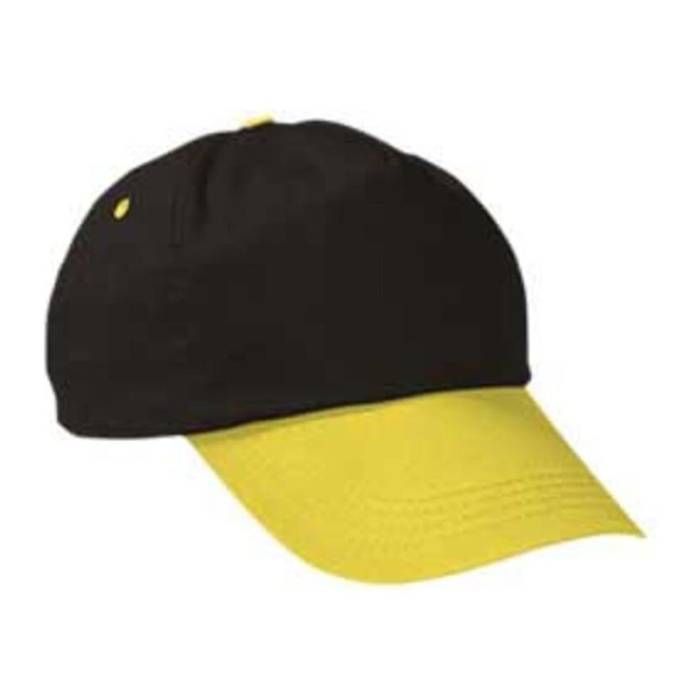 Cap Promotion - Black-Lemon Yellow<br><small>EA-GOVAPRONA01</small>