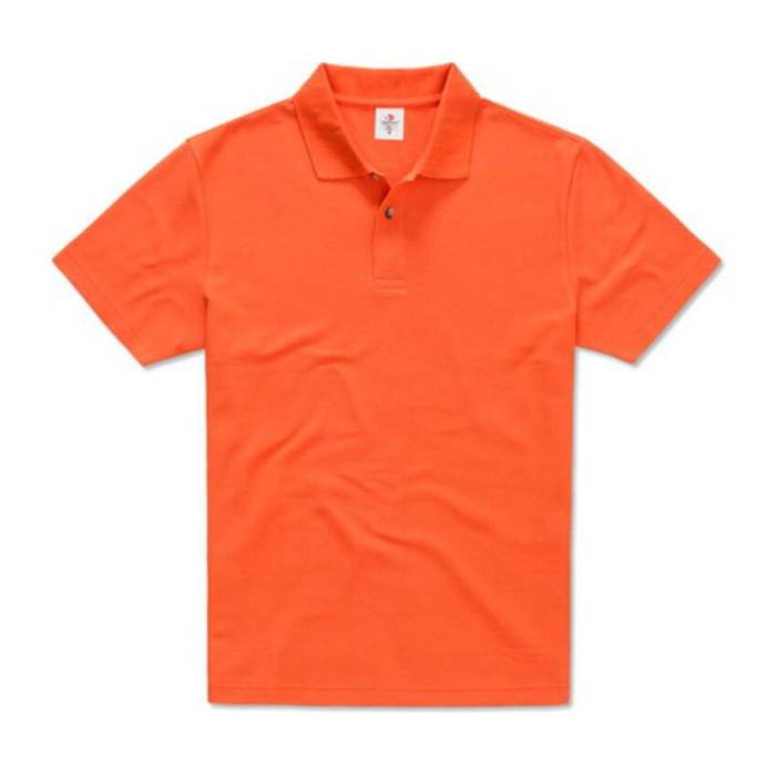 POLO BASIC, MEN - Brilliant Orange<br><small>EA-H388006</small>